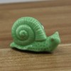 Zerniple Green Ceramic Handle Pull Door knobs Cabinet Handles for