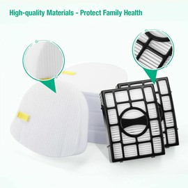 Filter Accessories For Shark UV650, ZU560, ZU560C, ZU561, ZU562, ZU572 Vacuum Cleaner Tool & XFFK560, XHEPA560