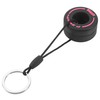 TRIXES Pink Racing Car Wheel Keyring – Small Keychain -