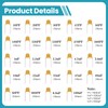 DNGH Ceramic Capacitor Set 24 Value 720 Pieces Capacitors Assortment
