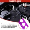 Car Battery Hold Down Bracket Set, Aluminium Alloy Car Battery