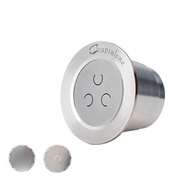 CAPSULONE stainless steel metal refillable coffee capsule pod fit for nespresso coffee machine capsule reusable filter