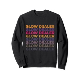 Vintage Glow Dealer Skincare Retro Glowing Skin Esthetician Sweatshirt