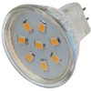 MR11Spotlight 8SMD LEDs 140LM Warm White 12V/2W