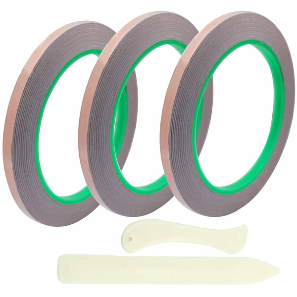 XGNG 1 juego (5 piezas) cinta de aluminio de cobre