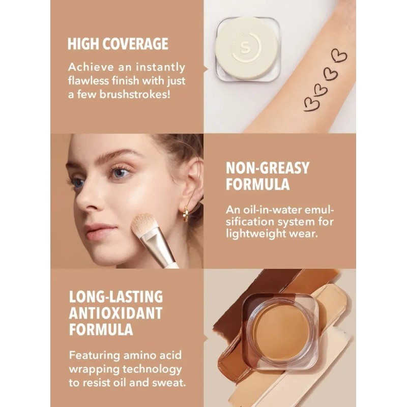 Corrector Iluminador Para Ojos Alta Cobertura