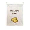 30x40CM Cotton Potato Bag for Storing, Potato Sack for storage,