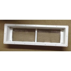 DOMETIC 3311237.000 RV REFRIGERATOR ROOF VENT BASE POLAR WHITE 23"x6.5" CUTOUT