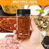 PPXHFV 36pcs 5.5oz plastic spice jars with shaker lids, plastic