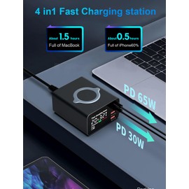 Charging Station, 110W4Port Usb Charging Station, Multiple Usb Charger Station, Charging Station for Multiple Devices, Multi Usb Charging Station, Chargers for Multiple Devices, Multi Charging Station