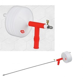 Toilet unclogging, sewer blockage, toilet spring piercing 15m