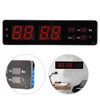 LED Large Perpetual Calendar Digit Desk Wall Clock for Bedroom