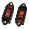 E-outstanding Voltage Selector Slide Switch 2 PCS 110V to 220V