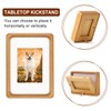 TEYCLZORE 3.5x5 inch Wooden Small Photo Frame, Cute Mini Picture