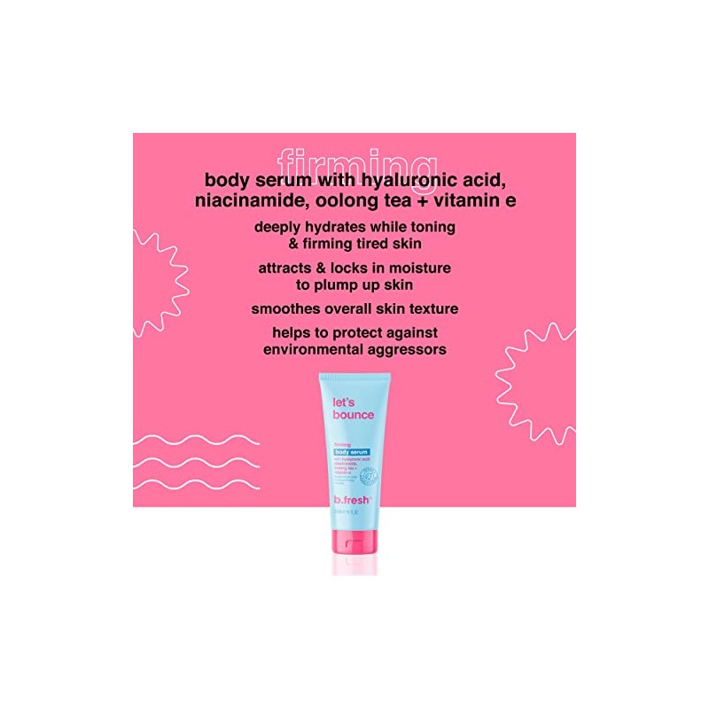 B.Tan Lets Bounce Firming Body Serum For Unisex 8 oz