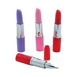 Fun Express - Lipstick Pens - Stationery - Pens - Pens - Novelty - 12 Pieces