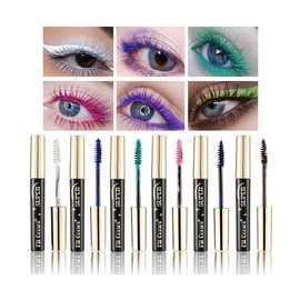 6 Pcs Colored Mascara Set (B, 6 Pcs)