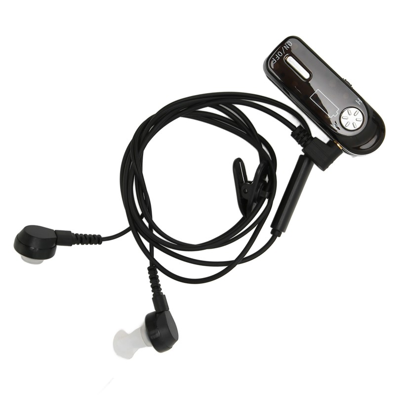 Rechargeable Sound Amplifier Noise Cancellation Clear Volume Adjustment Hearing Aid