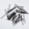 50Pcs U Shaped Hair Grips, Black Hair Grips, 5cm Hair