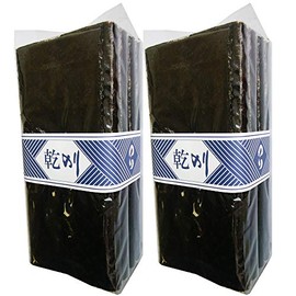 Okada Nori Dried Laver, 40 Sheets, Bag Included, 40 Sheets of All Types, 2 Packs