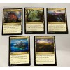 MTG Thriving Lands (Set of 5) Magic Jumpstart Grove Moor