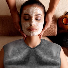 FRCOLOR Hair Drying Towel Hair Towel Women Absorbent Towel Quick Dry Hair Turban Beauty Salon Drying Towel (Dark Grey)