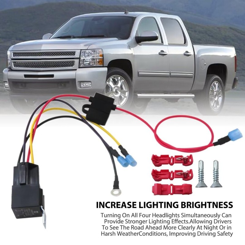 Huoptl New Upgraded For 99-03 CHEVY GMC Truck 4 Head