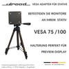 ULROAD Tripod VESA Adapter 75 I 100 for Camera Tripod