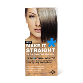 Make It Straight Blowout Spray, Straighten Hair, Eliminate Curls, and Protect Against Heat Damage, Enjoy Salon Blowout Results with Smooth, Sleek Hair, Free from Formaldehyde