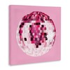 Stupell Industries Dazzling Pink Disco Ball Shining Geometric Pattern, Design