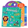 EooCoo 3 Pack Reusable Sticker Books for Kids 3-5, Travel