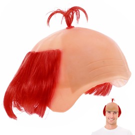 Cabilock Realistic Bald Cap for Halloween Fancy Dress and Cosplay Costume