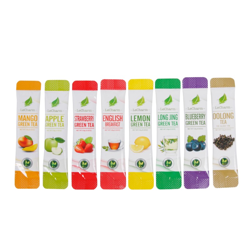 Generic LeCharm16-Flavor Tea Mix Pack: Herbal, Black, Green, and Fruit