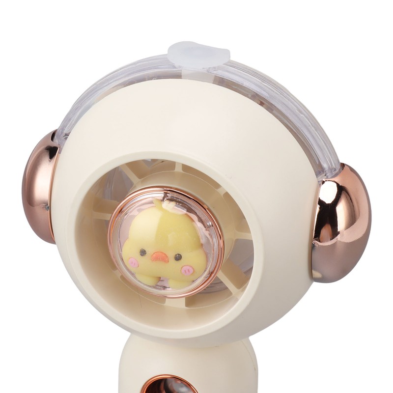 Lovely Handheld Misting Fan with Atomization Function USB Rechargeable Small