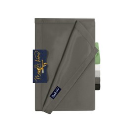 Marie´s Home Velvety Soft 1614.2354 Bed Sheet 180 x 275 cm Anthracite