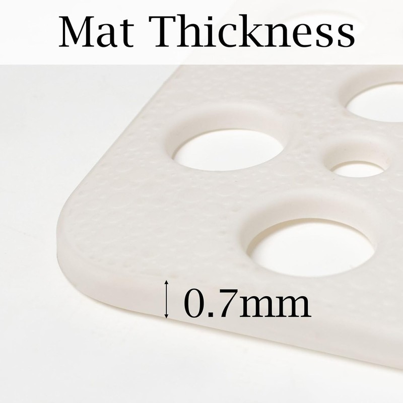 Extra Large Shower Mat Non Slip,47 * 31 Inch Bath
