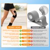 Precut Kinesiology Tape for Knees, 24 PCS, 20% Stronger Adhesive