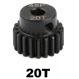 Powerhobby Hardened Steel 48P 5MM 20T Pinion Gear