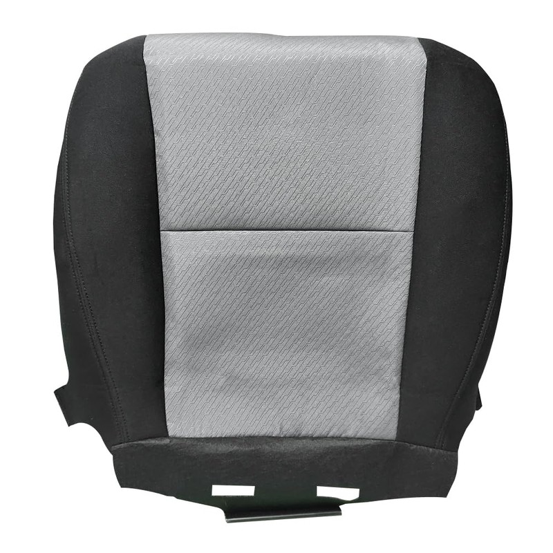 Zieichy Driver Bottom Cloth Seat Cover Gray Compatible with Chevy