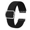 BISONSTRAP Nylon Watch Bands 20mm, Adjustable Braided Loop Straps for