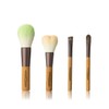 Cosmetics & Koyudo NG-G040C Kumano Brush Makeup Brushes Set, 4