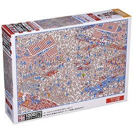 Beverly M81-727 1000 Micropiece Jigsaw Puzzle, Where's Wally? Woof Country Micropiece (10.2 x 15.0 inches (26 x 38 cm), Made in Japan