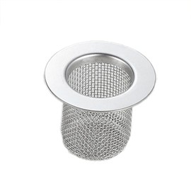 Shower Drain Hair Catcher, Bathtub Strainers, Stainless Steel Basket for Bathroom Laundry Floor Drain, Anti-Clog Slag Strainer，Fit for 1.3"-2.17" Drain Hole