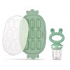 Haakaa Baby Fruit Food Feeder & Silicone Freezer Nibble Tray