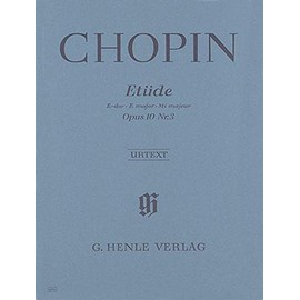 Etude E major op.10/3 - piano - (HN 656)