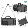 Foldable Travel Duffle Bag,Duffle Bag with Shoes Compartment and Adjustable