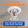 Retrofit Recessed Fire Sprinkler Escutcheon 1/2 in. IPS - Split