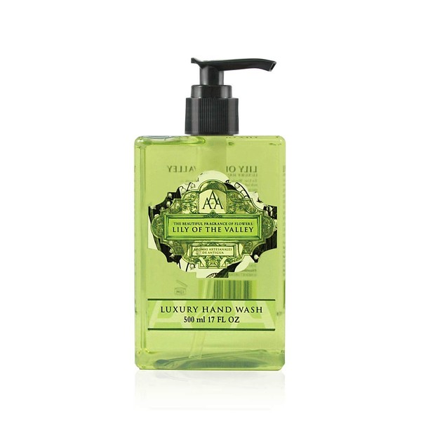 AAA Floral - Lily of the Valley - Luxury Moisturizing Hand Wash, Enriched with Shea Butter - 500 ml / 17 fl oz