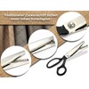 InstrumenteNrw Pinking Shears, Fabric Scissors, Textile Scissors, Zigzag Scissors, Dressmaking