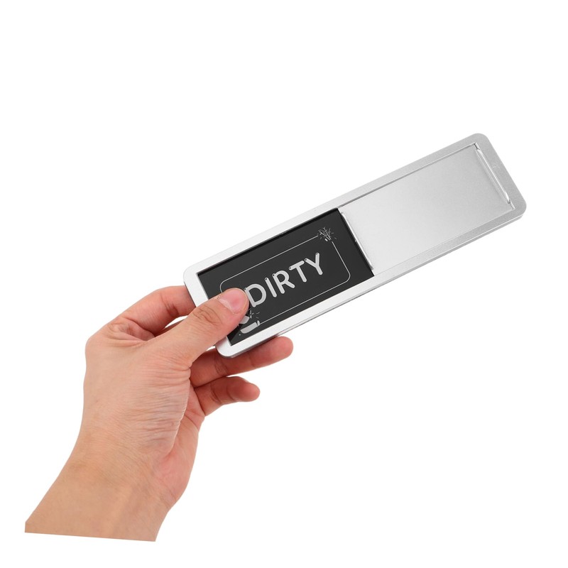 Gadpiparty Magnet Clean Dirty Sign Panda Pattern Dishwasher Indicator for